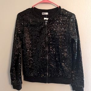 Black glittery jacket